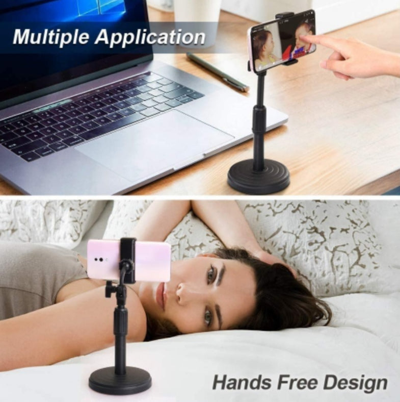 Premium Adjustable Mobile Stand – Sturdy & Versatile With movable function of 360° Rotation