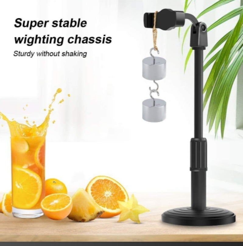 Premium Adjustable Mobile Stand – Sturdy & Versatile With movable function of 360° Rotation